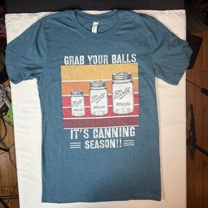 Bella Canvas Teal Canning Season Tee